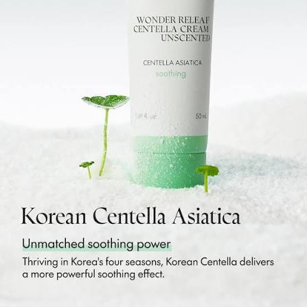 Wonder Releaf Centella Cream Unscented 50mL