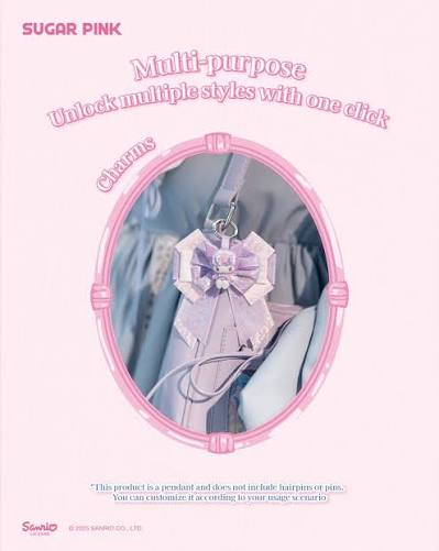 Moetch Sanrio Girl Daydreaming Series bag charm and hair clip