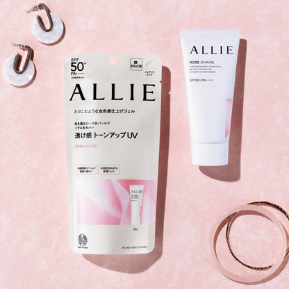 Kanebo Allie Gel UV Rose Chaile Sunscreen SPF50+PA++++60g 2022 New version