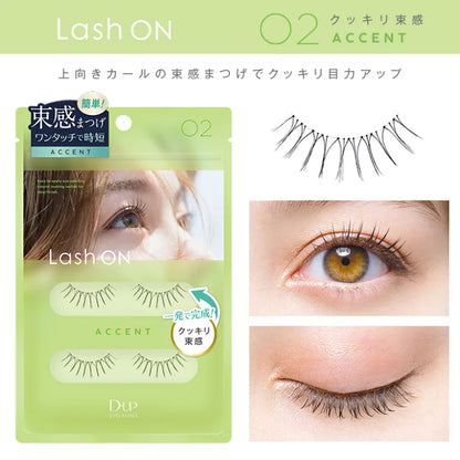 D-UP EYELASHES Lash ON 02