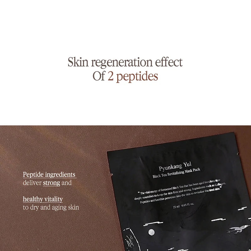 Black Tea Revitalizing Mask Pack (10ea)