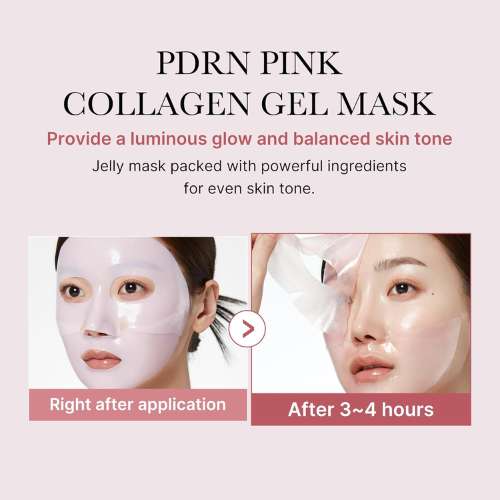 PDRN Pink Collagen Gel Mask [4ea]