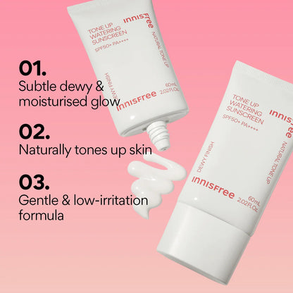 Innisfree Tone Up Watering Sunscreen Spf50+