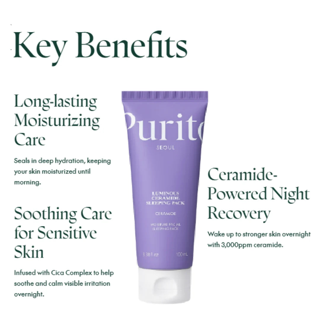 Luminous Ceramide Sleeping Pack 100mL