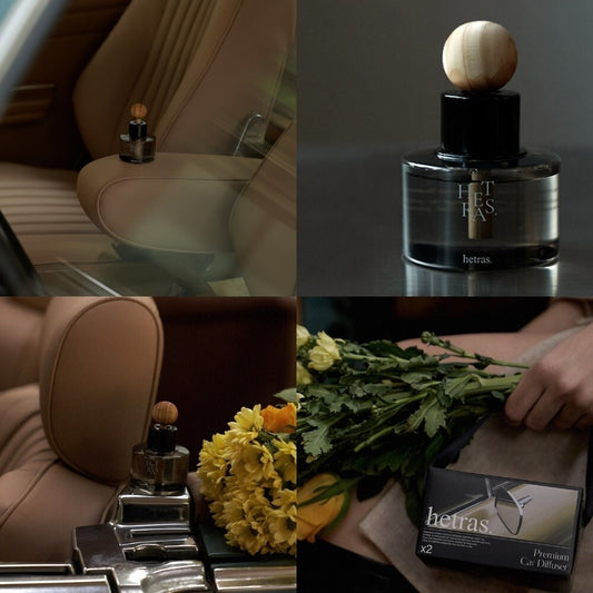 Premium Car Diffuser - Hotel Wood (77mL*2ea)