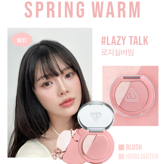 3CE BLUSHLIGHTER LAZY TALK ENKR