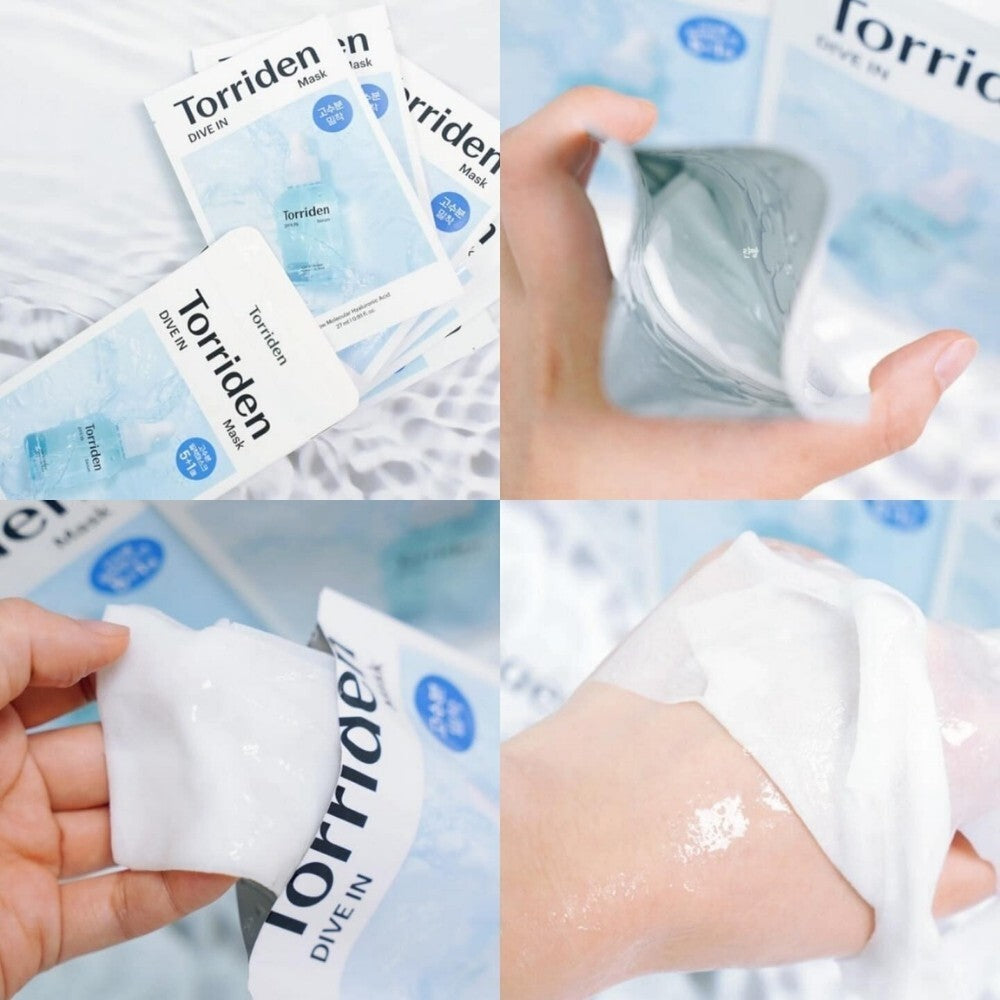 DIVE-IN Low Molecular Hyaluronic Acid Sheet Mask [1pc]