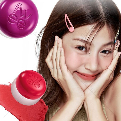 FWEE *Keyring* Lip&Cheek Blurry Pudding Pot RD01 D-Day 5g
