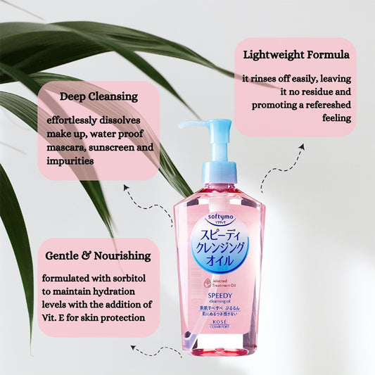 Cosmeport Softymo Speedy Cleansing Oil 240ml