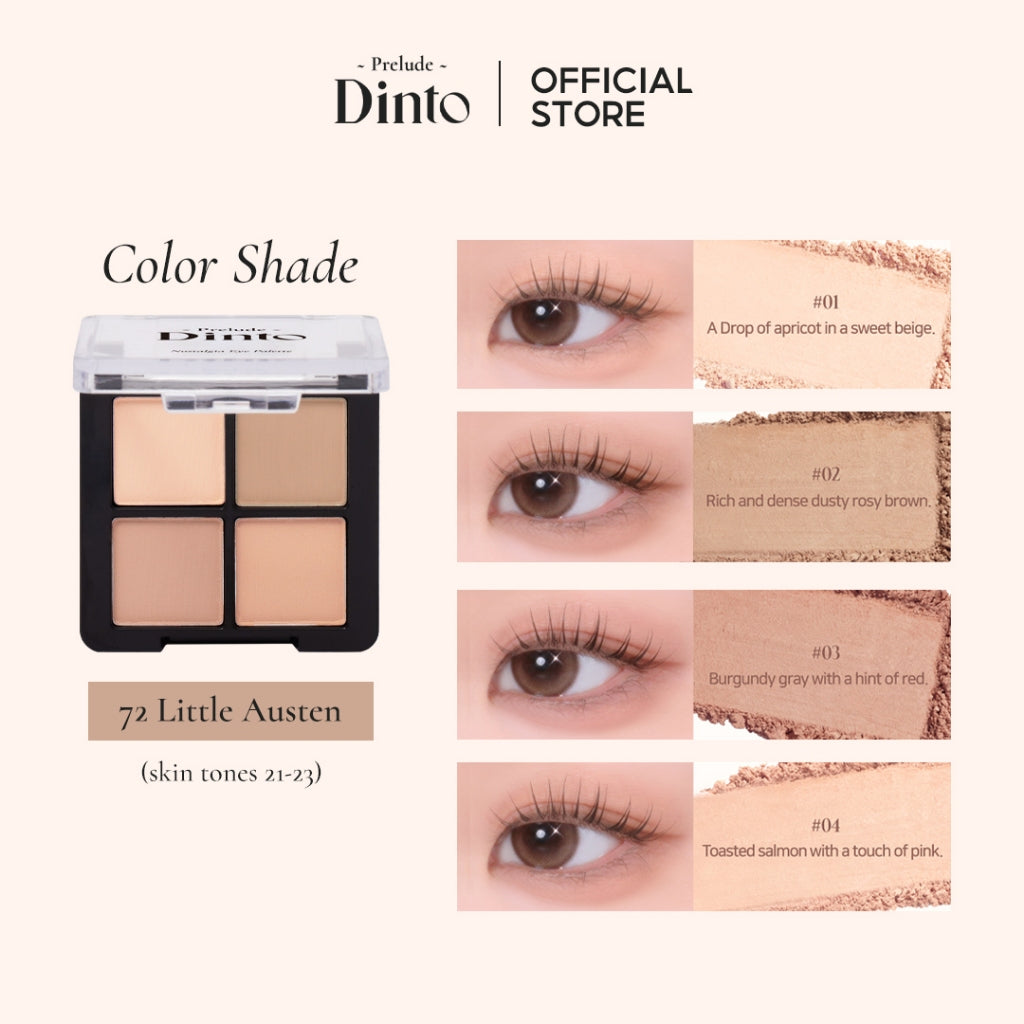 PRELUDE DINTO Nostalgia Eye Palette 72 Little Austen